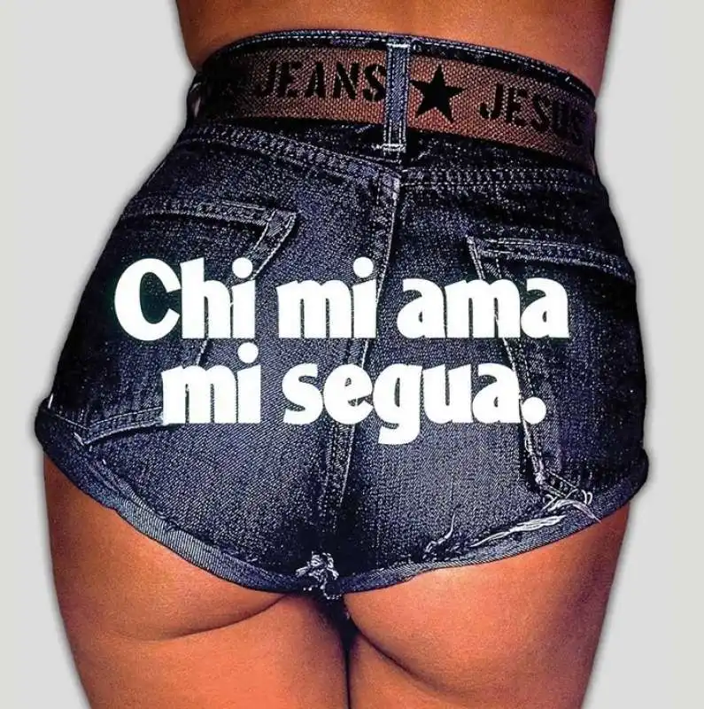 pubblicita jesus jeans 