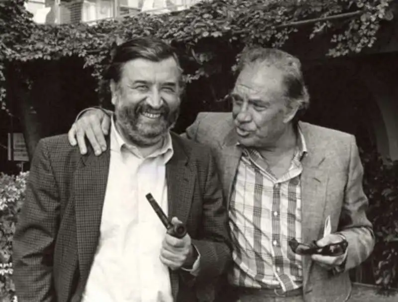 PUPI AVATI E UGO TOGNAZZI 