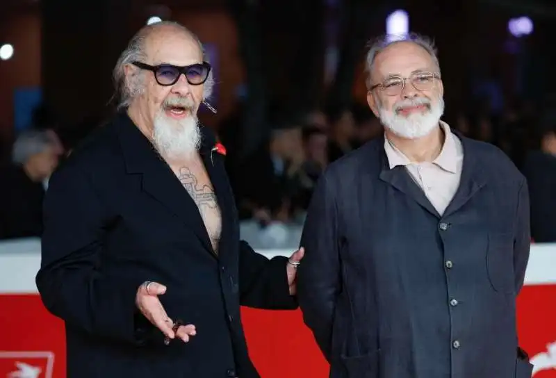 roberto d'agostino   marco giusti   red carpet di roma santa e dannata