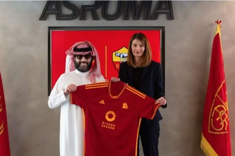 roma sponsorizzazione arabia saudita - riyadh season 