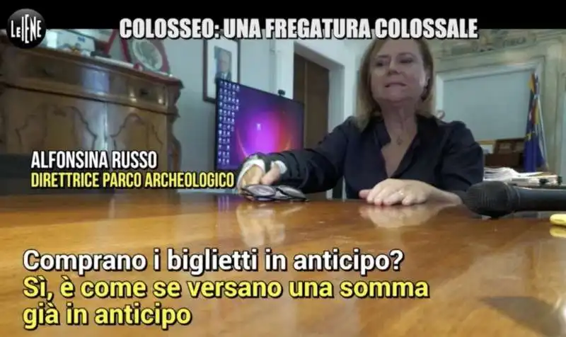 servizio delle iene sui biglietti del colosseo   2