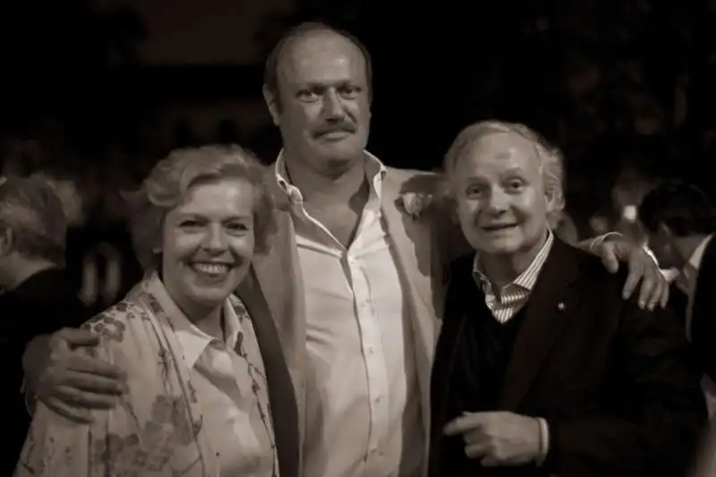 silvia e stefano lucchini con piero maranghi