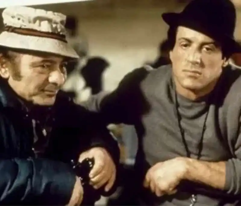 sylvester stallone e Burt Young - rocky 