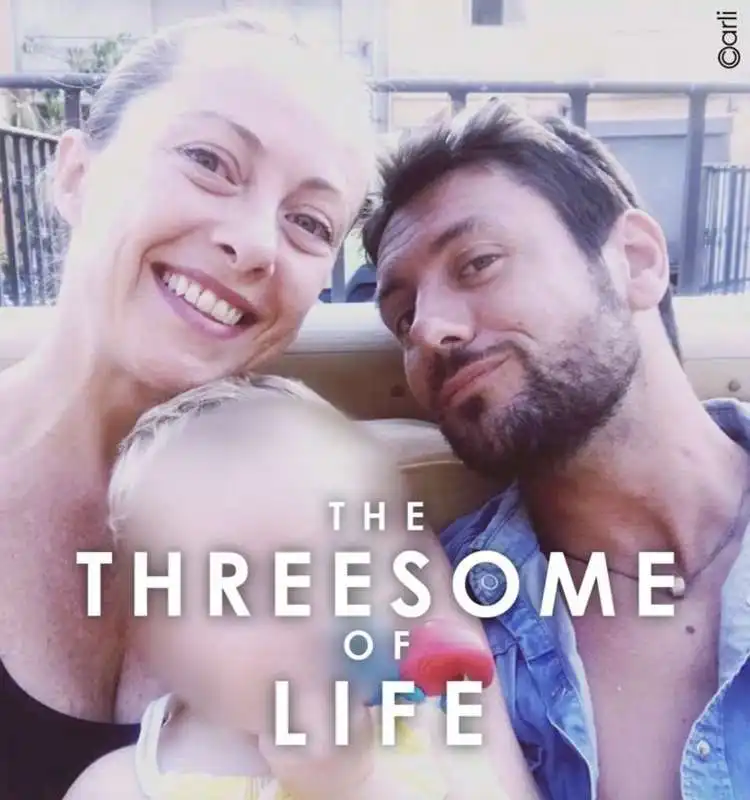 THE THREESOME OF LIFE - LA SEPARAZIONE TRA GIORGIA MELONI E ANDREA GIAMBRUNO VISTA DA EMILIANO CARLI 