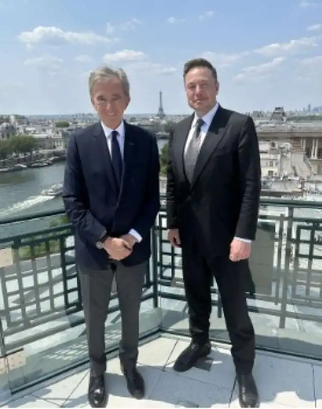 Bernard Arnault Elon Musk