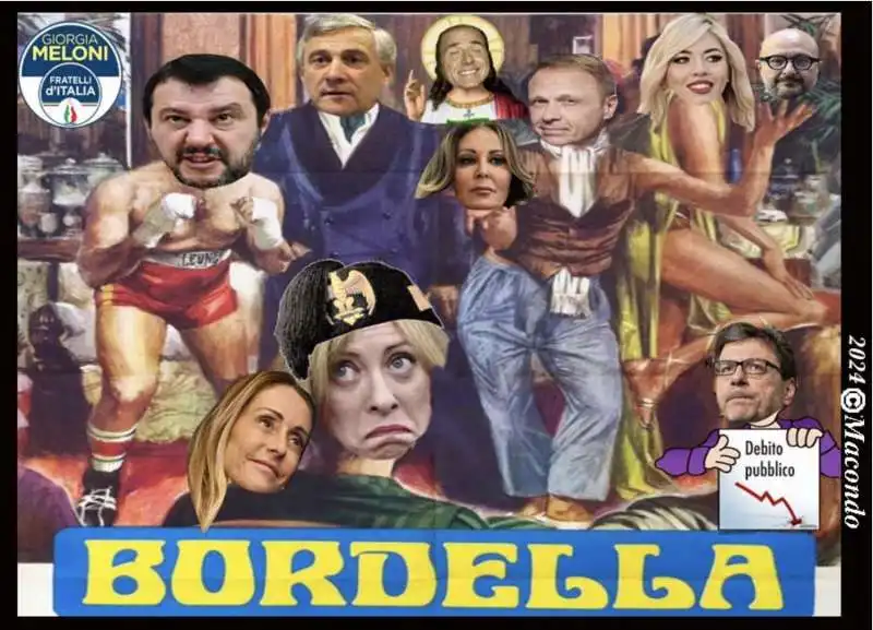 BORDELLA - POSTER BY MACONDO 