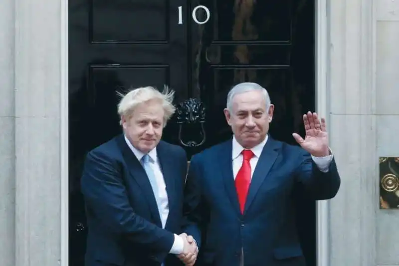 boris johnson benjamin netanyahu 7