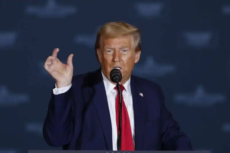 donald trump   comizio a concord, north carolina    foto lapresse.  