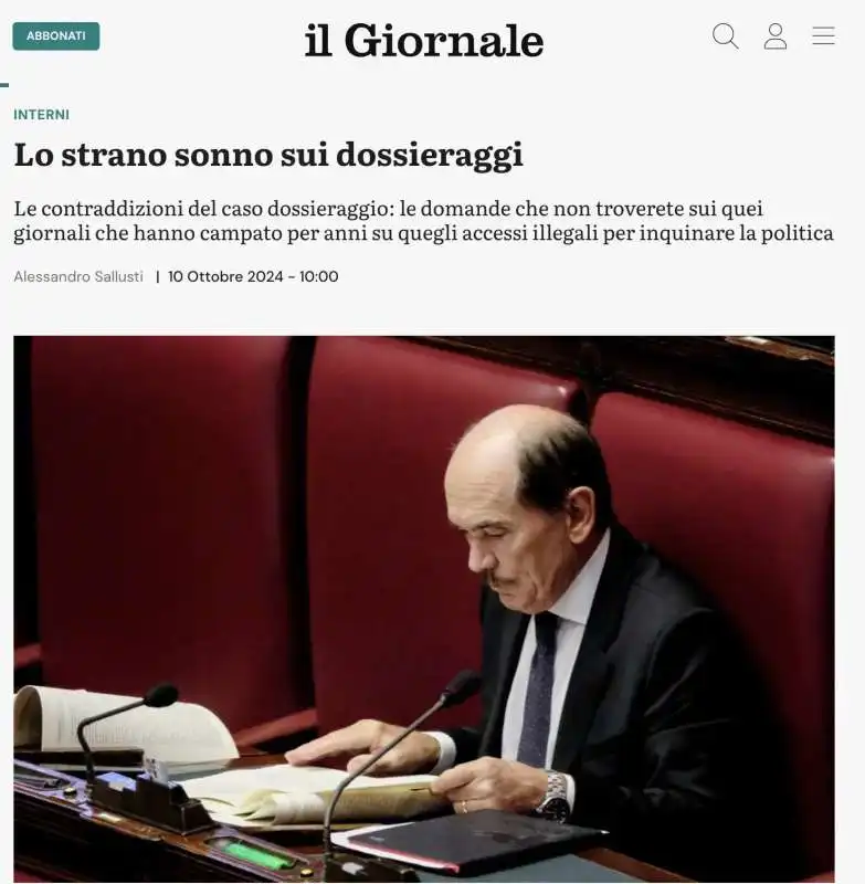 editoriale di alessandro sallusti contro l antimafia sul caso striano 