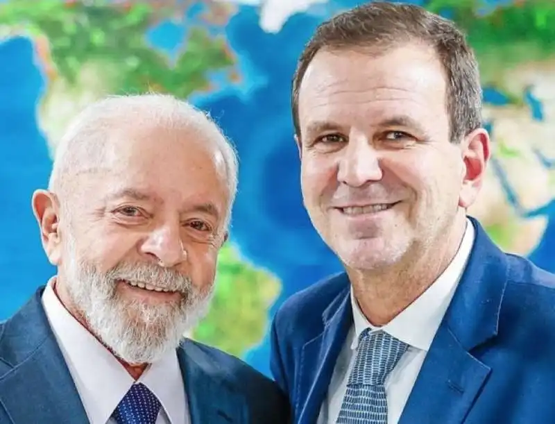 eduardo paes   sindaco di rio de janeiro  CON LULA