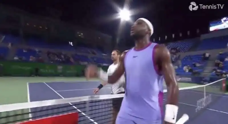 frances tiafoe insulta il giudice  1