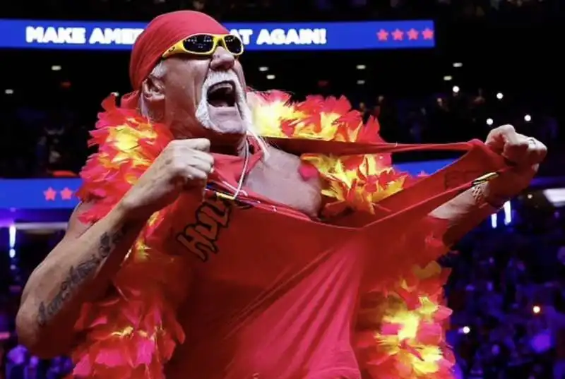 hulk hogan per trump  madison square garden new york 