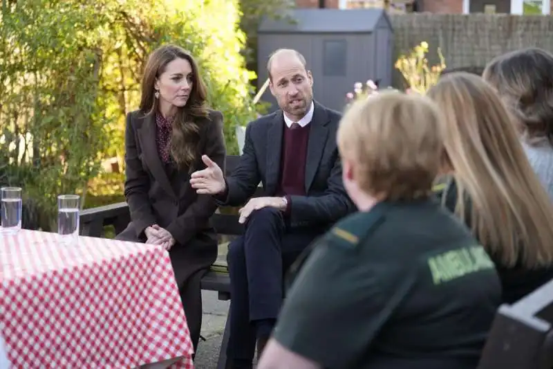 il principe william e kate a southport   foto lapresse 2