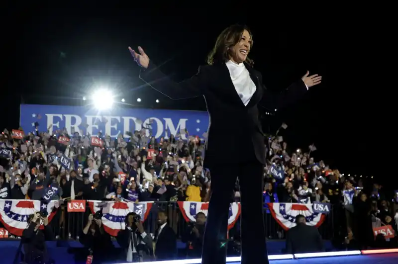 KAMALA HARRIS - COMIZIO A WASHINGTON