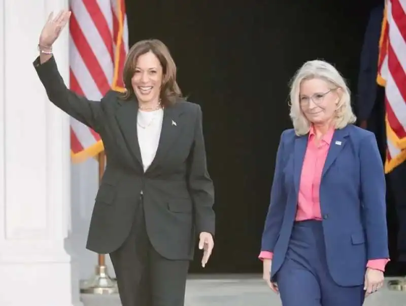 KAMALA HARRIS E LIZ CHENEY   