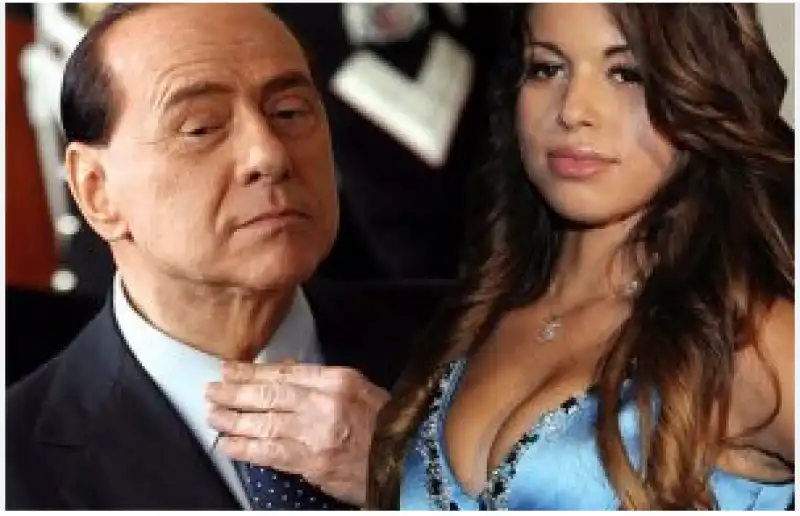 KARIMA EL MAHROUG  RUBY RUBACUORI SILVIO BERLUSCONI