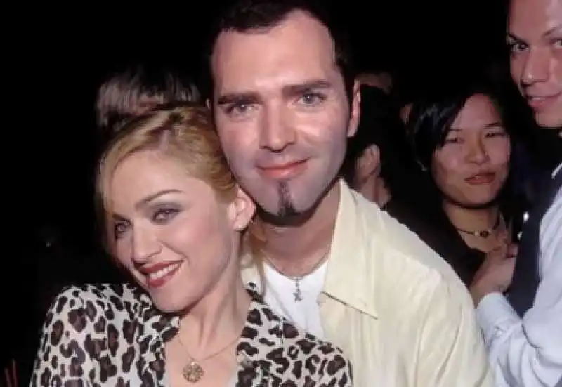 Madonna con il fratello Christopher Ciccone