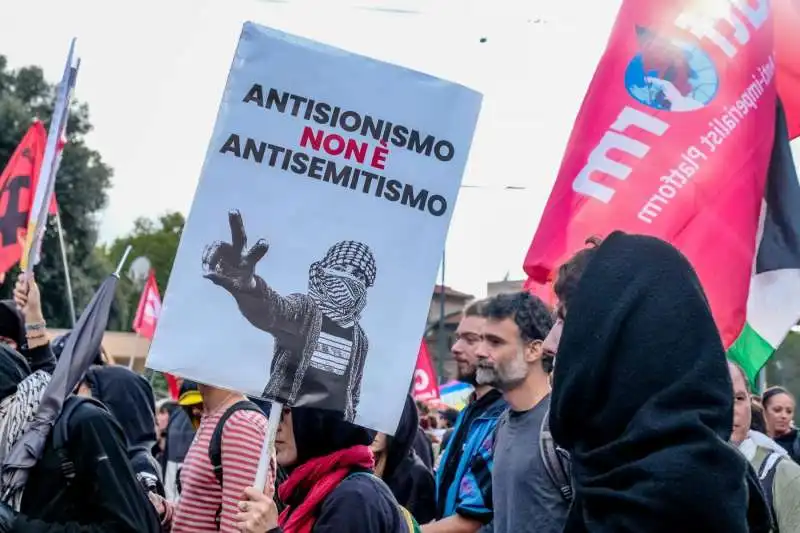 manifestazione pro palestina   roma   foto lapresse   28