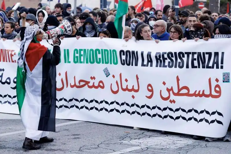 manifestazione pro palestina   roma   foto lapresse   6