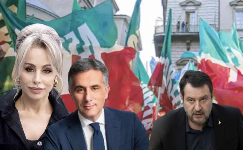 MARINA BERLUSCONI - MASSIMILIANO SALINI - MATTEO SALVINI 