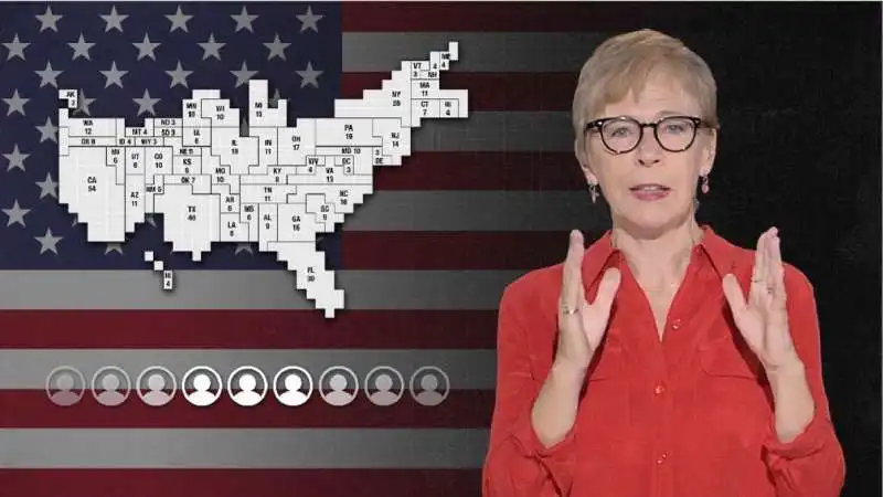 milena gabanelli - elezioni presidenziali usa - dataroom