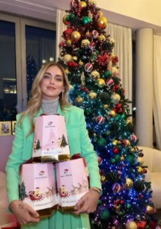 PANDORO BALOCCO - CHIARA FERRAGNI 