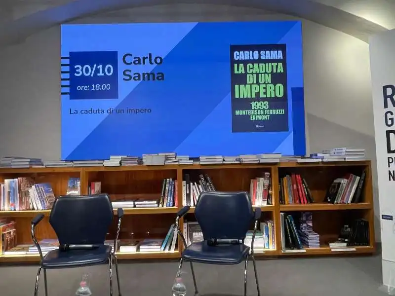 presentazione libro di carlo sama   la caduta di un impero   2