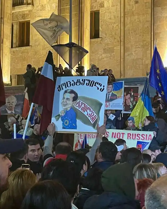  proteste in georgia dopo le elezioni   foto micol flammini   2