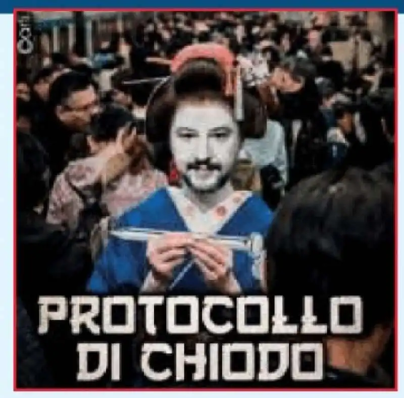 PROTOCOLLO DI CHIODO - MEME BY EMILIANO CARLI -  IL GIORNALONE - LA STAMPA