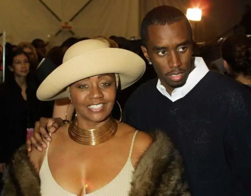 puff daddy e la madre janice combs  1