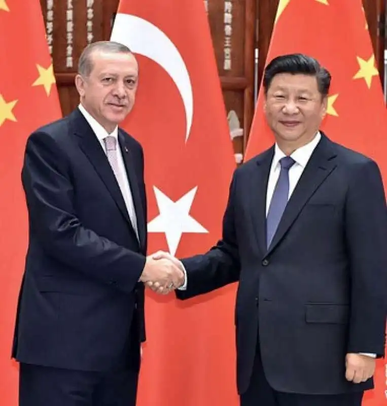 Recep Tayyip Erdogan Xi Jinping