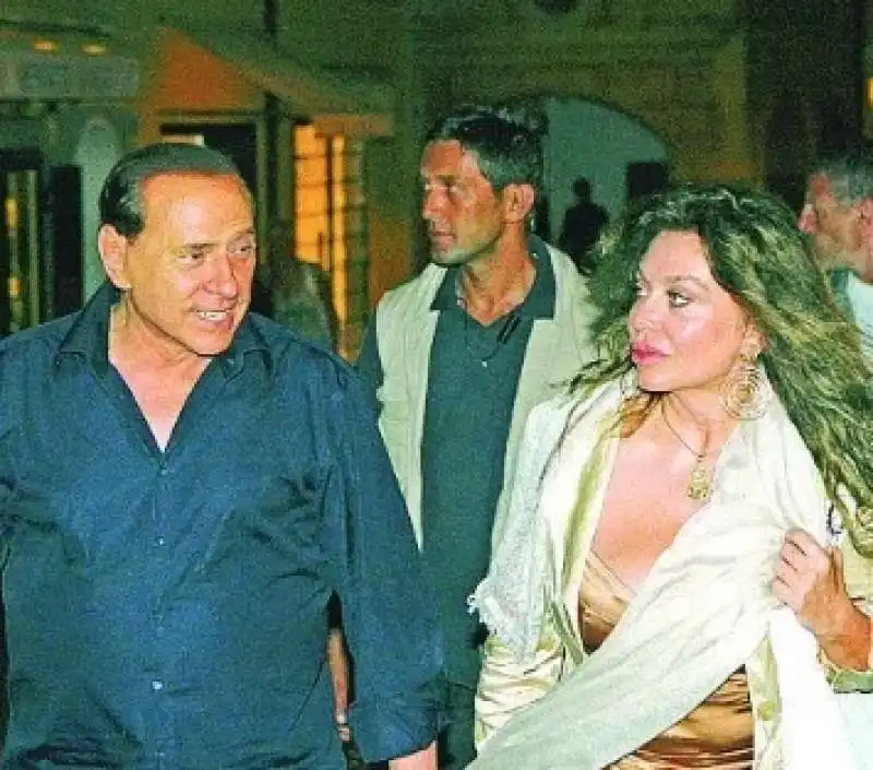 silvio berlusconi a portofino con veronica lario 