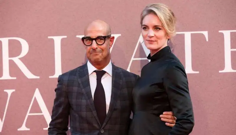 stanley tucci e la moglie felicity