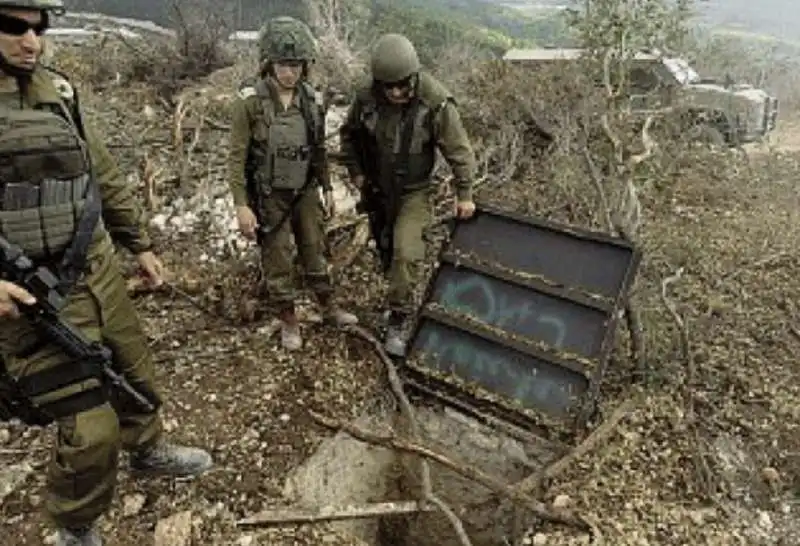 TUNNEL DI HEZBOLLAH A POCHI METRI DALLA BASE UNIFIL IN LIBANO 