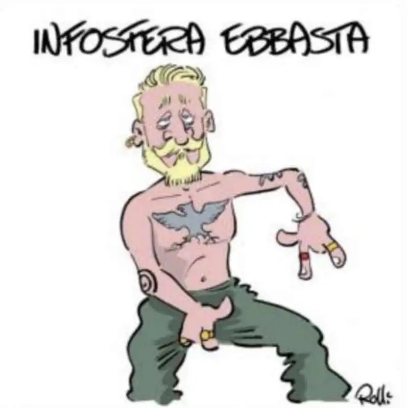 VIGNETTA SU ALESSANDRO GIULI - INFOSFERA EBBASTA