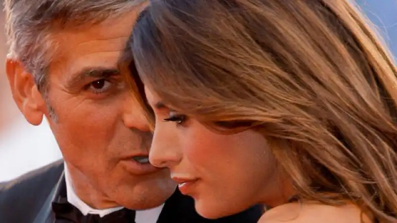 ELISABETTA CANALIS E GEORGE CLOONEY