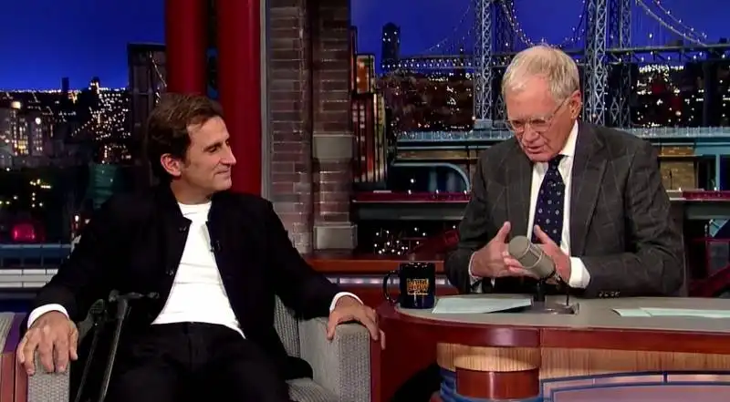 ALEX ZANARDI AL DAVID LETTERMAN SHOW