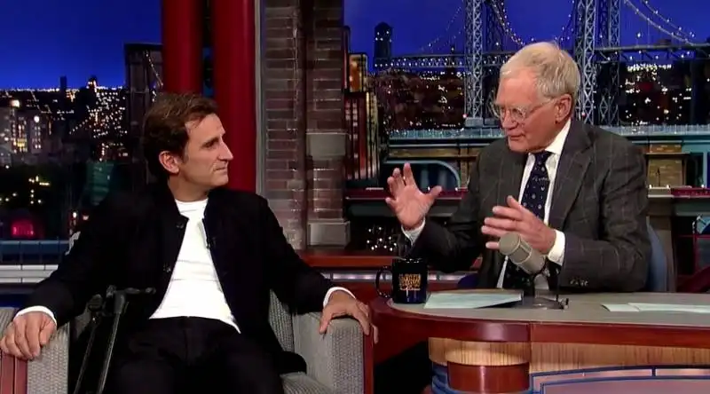 ALEX ZANARDI AL DAVID LETTERMAN SHOW