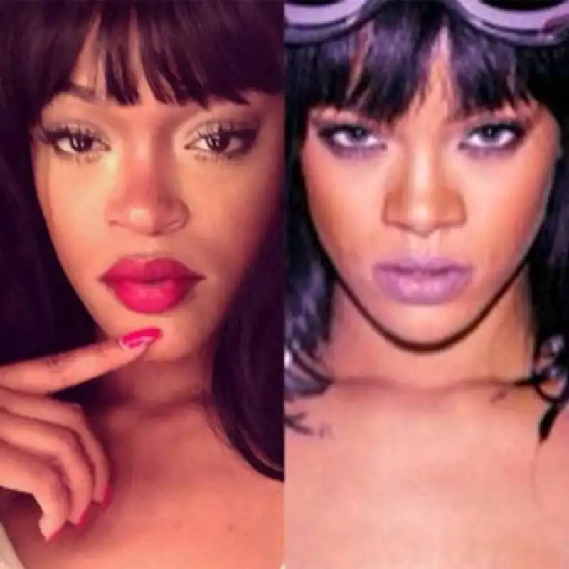 andele lara sosia di rihanna  1