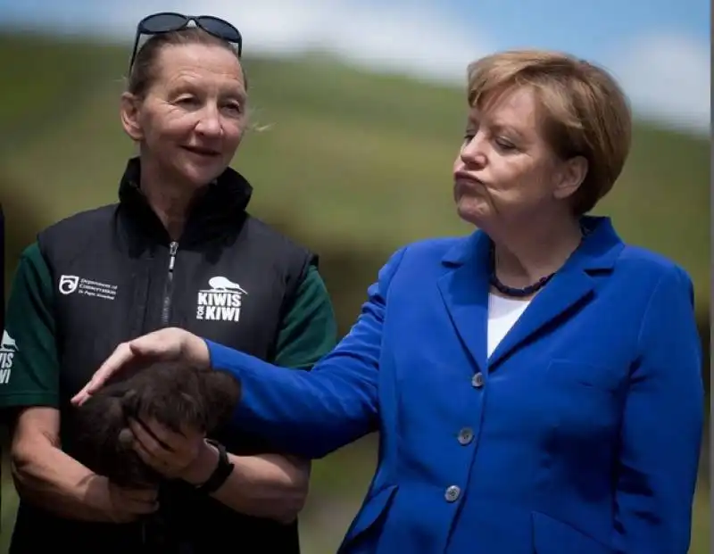 angela merkel in nuova zelanda 17