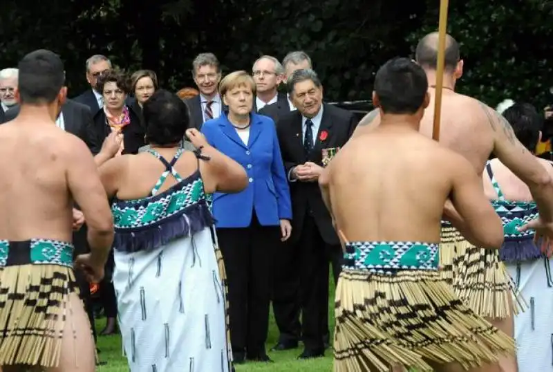 angela merkel in nuova zelanda 4