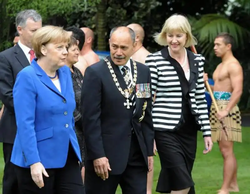 angela merkel in nuova zelanda 5