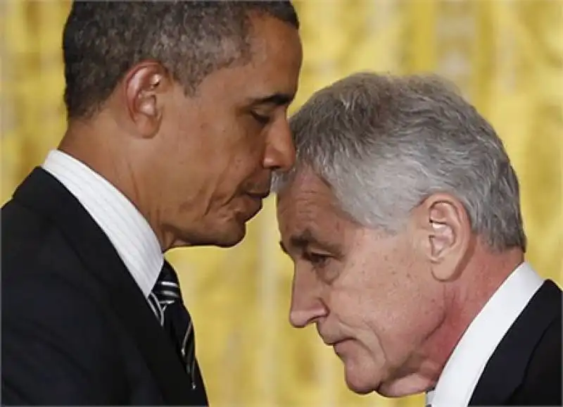 BARACK OBAMA CHUCK HAGEL