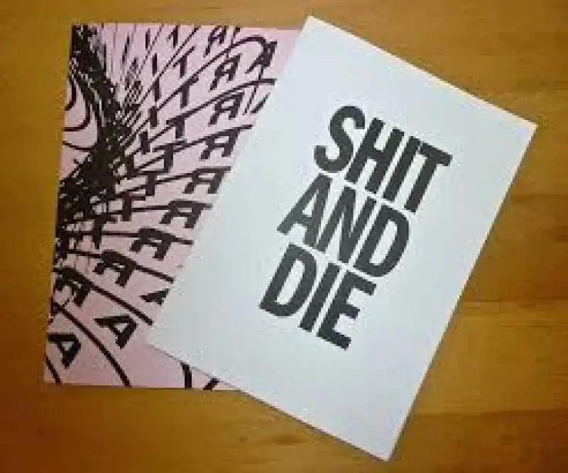 cattelan  “shit and die”   images