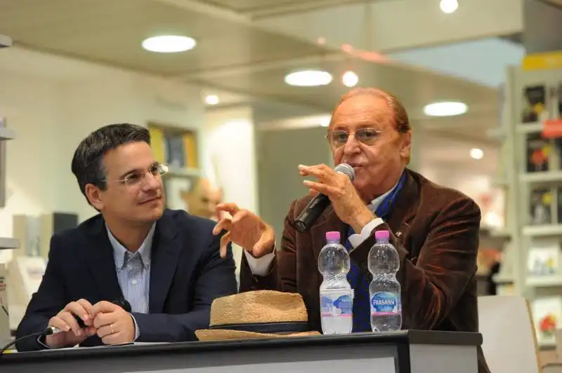 daniele mignardi con renzo arbore