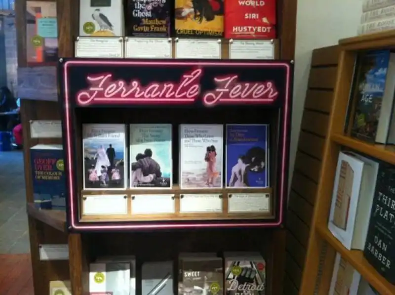 FERRANTE FEVER ALLA LIBRERIA MCNALLY JACKSON DI NEW YORK