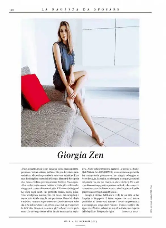 GIORGIA ZEN - DA STYLE