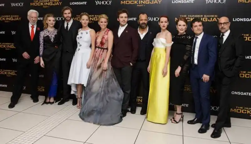 hunger games il canto della rivolta cast