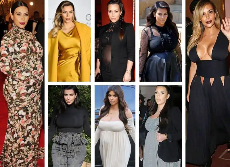 i peggiori look di kim kardashian