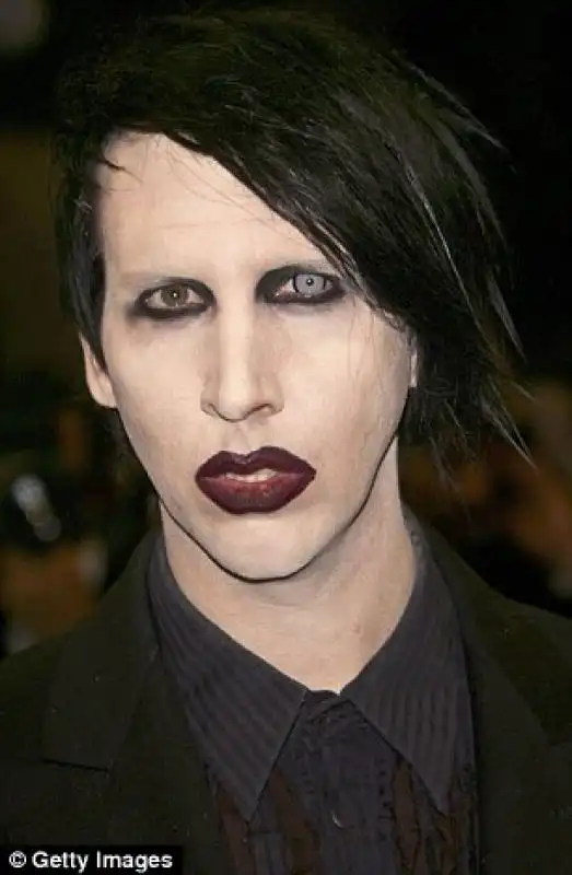 il goth rocker marilyn manson